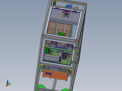 双层输送线转接机sw18可编辑