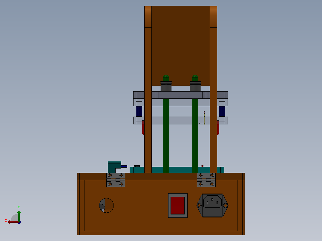 气动检验机sw20可编辑后视图