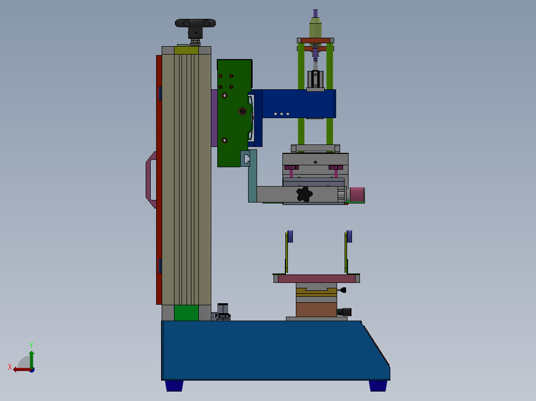 200X200mm小型滚动丝印机sw20可编辑后视图