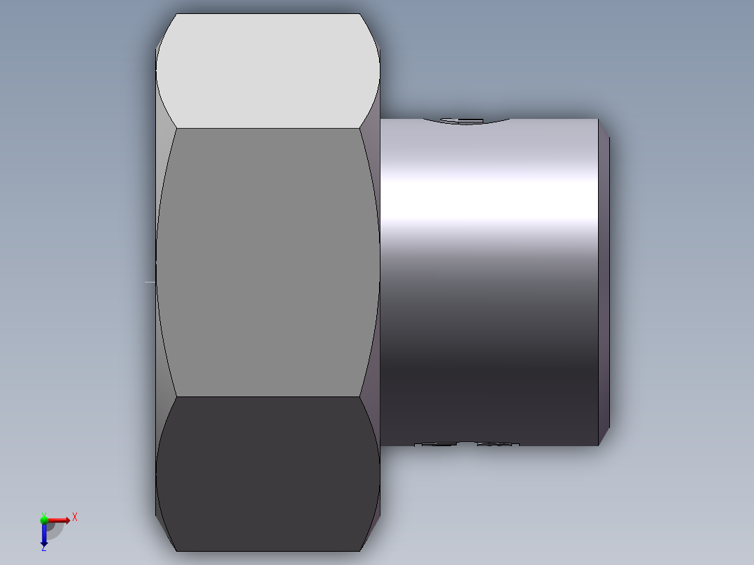 90度焊接接头、SKA35X4-俯视图