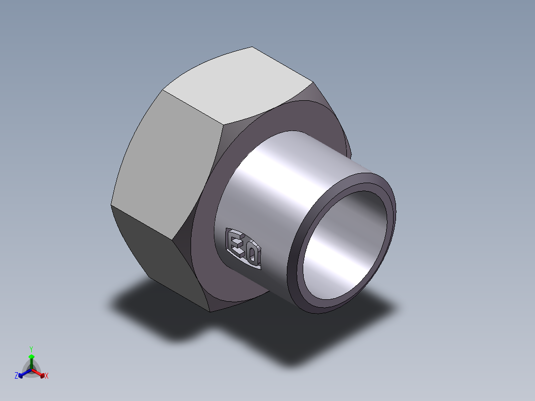 90度焊接接头、SKA35X4-正等轴测图