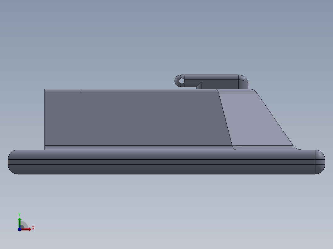 LX-16A舵机脚设计前视图