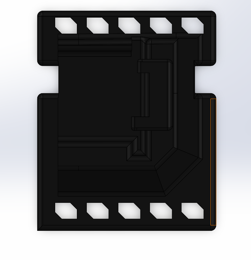 LX-16A舵机脚设计
