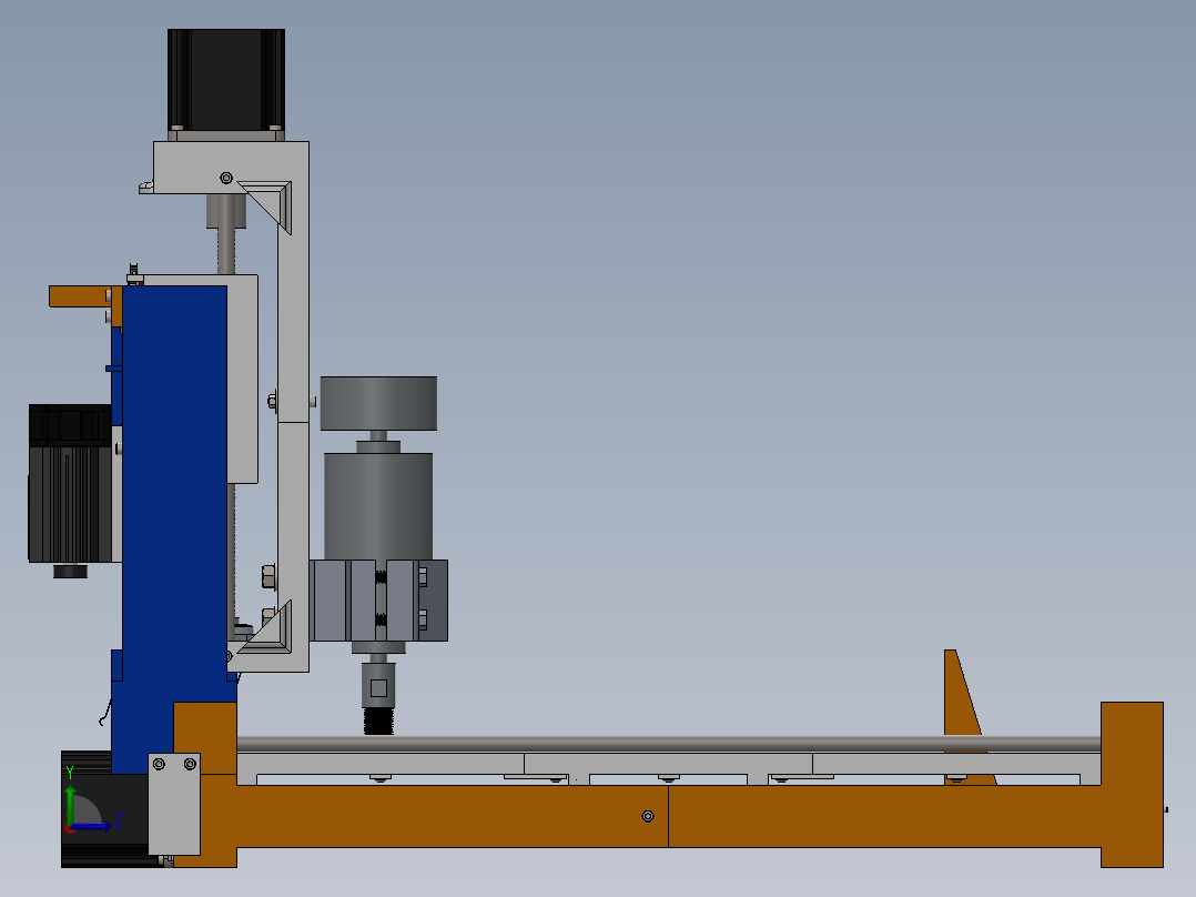迷你cnc v1左视图