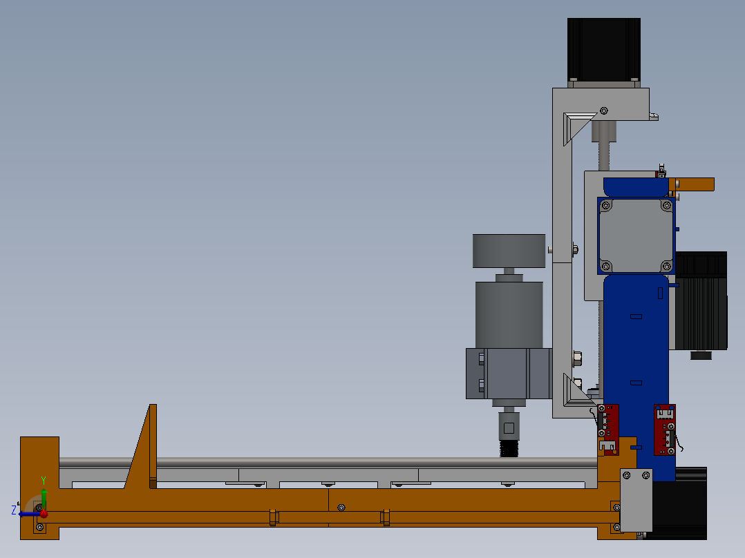 迷你cnc v1右视图