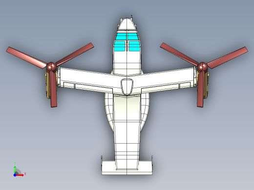 B3004070-鱼鹰V-22前视缩略图