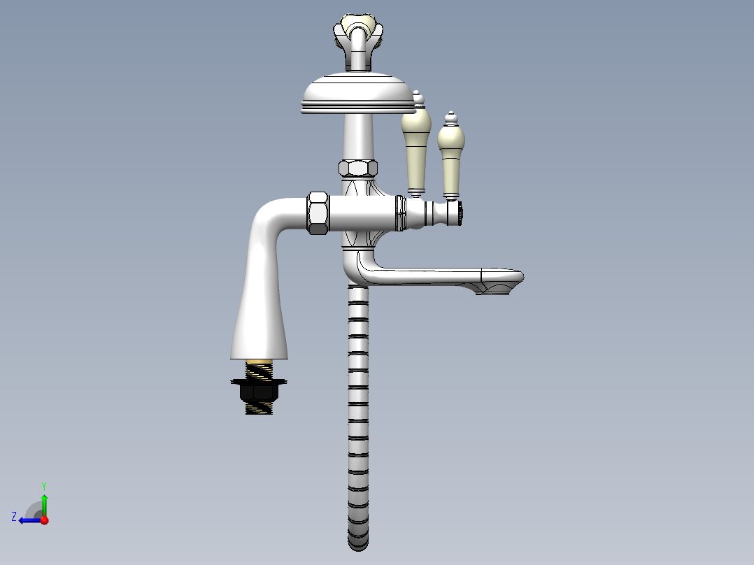 水龙头 花洒(50)右视图