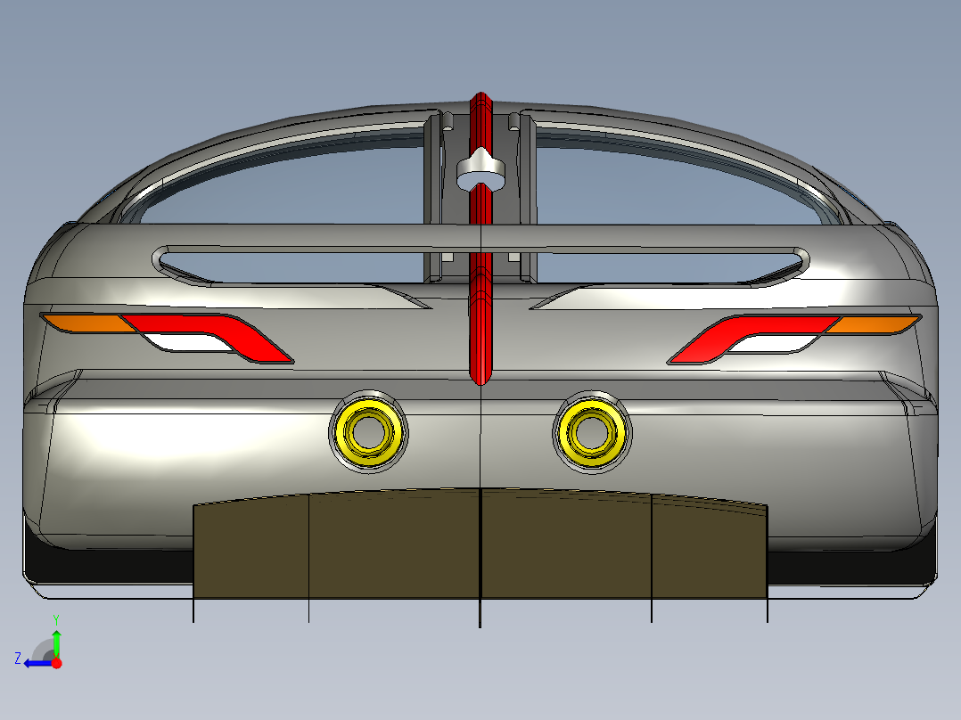 B2004396-超级跑车系统 Targa右视图