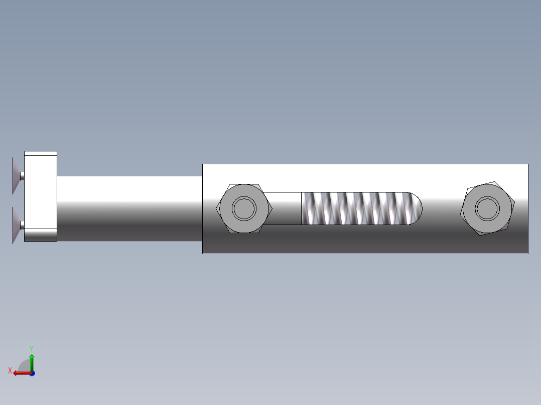 改良夹具后视图