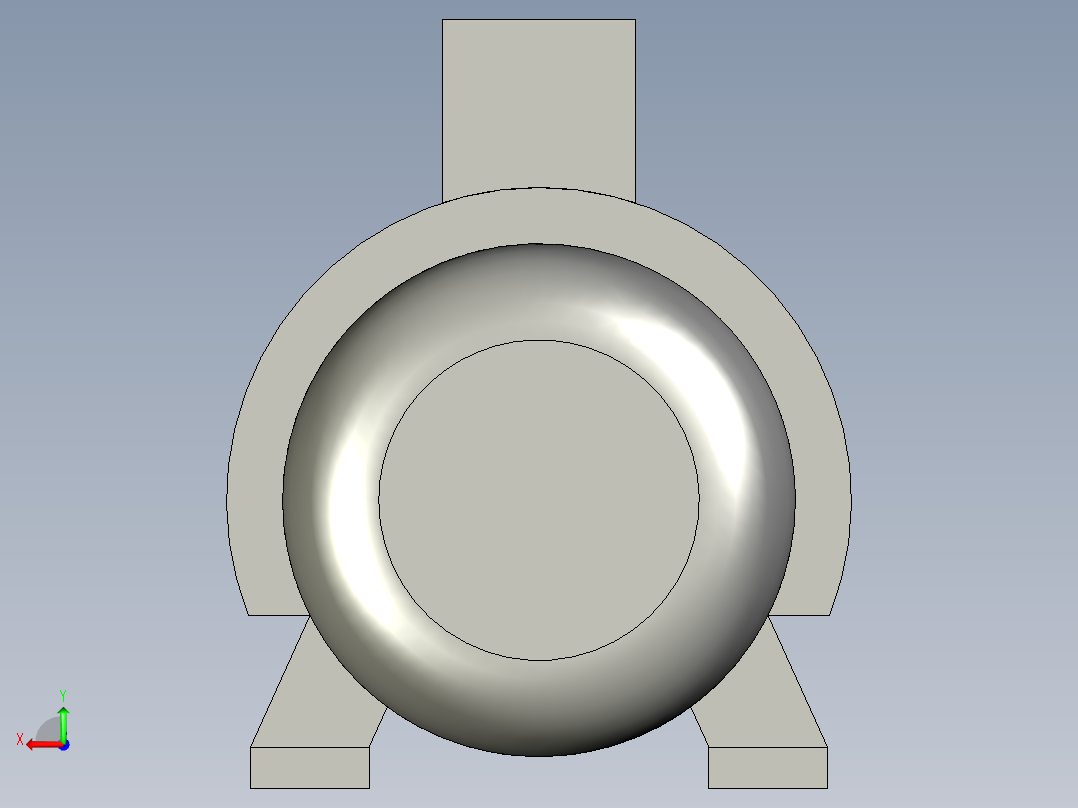 Y90L-4-IMB3电机后视图