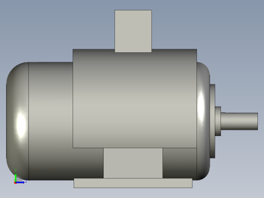 Y90L-4-IMB3电机左视缩略图