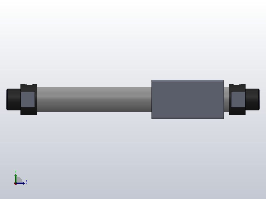 FS-CY1S20•25•32•40无杆气缸[FS-CY1B20H-100]左视图