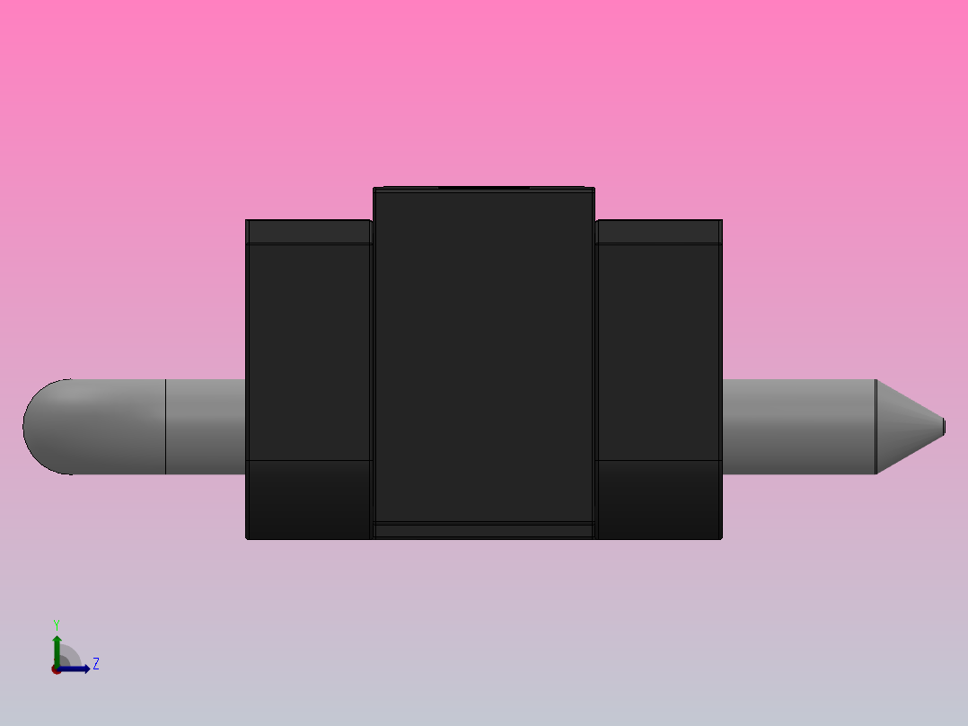 CL230-2[CL230-2]铰链，合页左视图