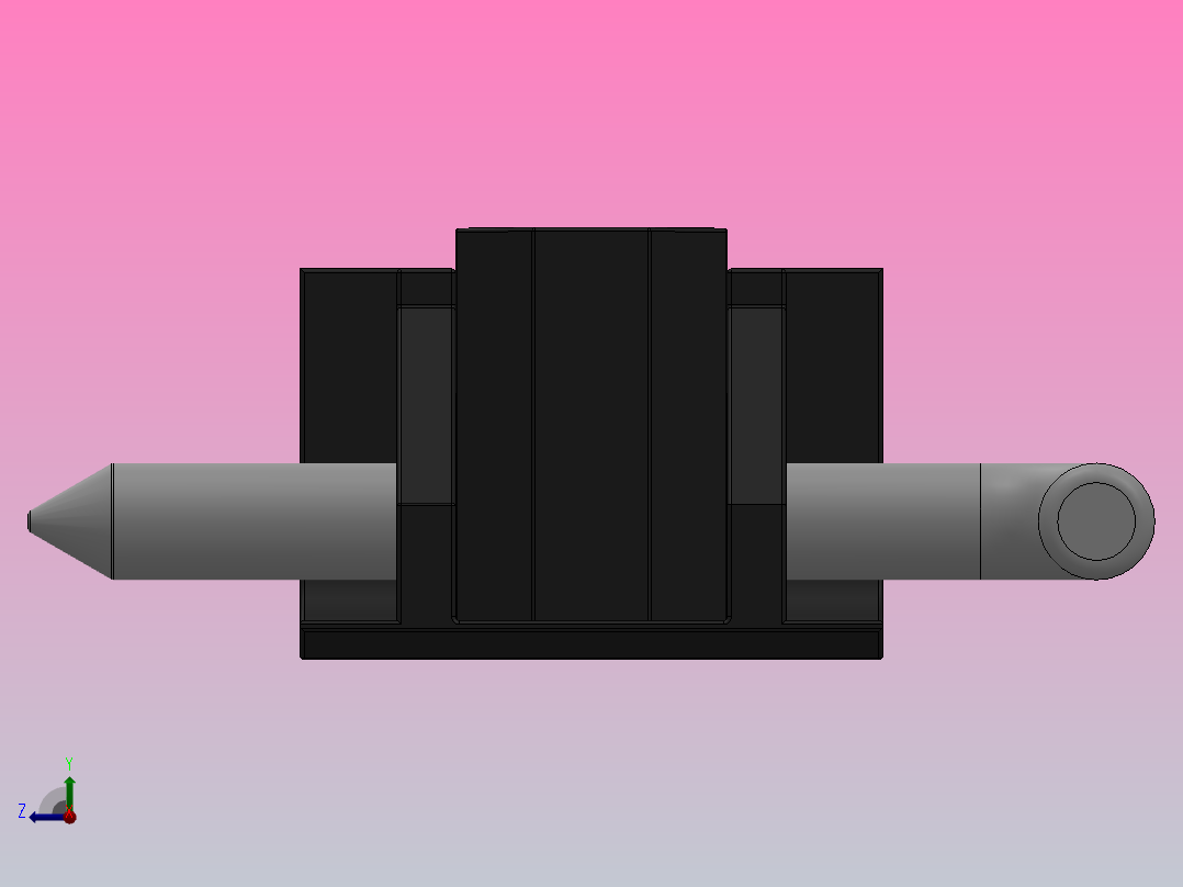 CL230-2[CL230-2]铰链，合页右视图