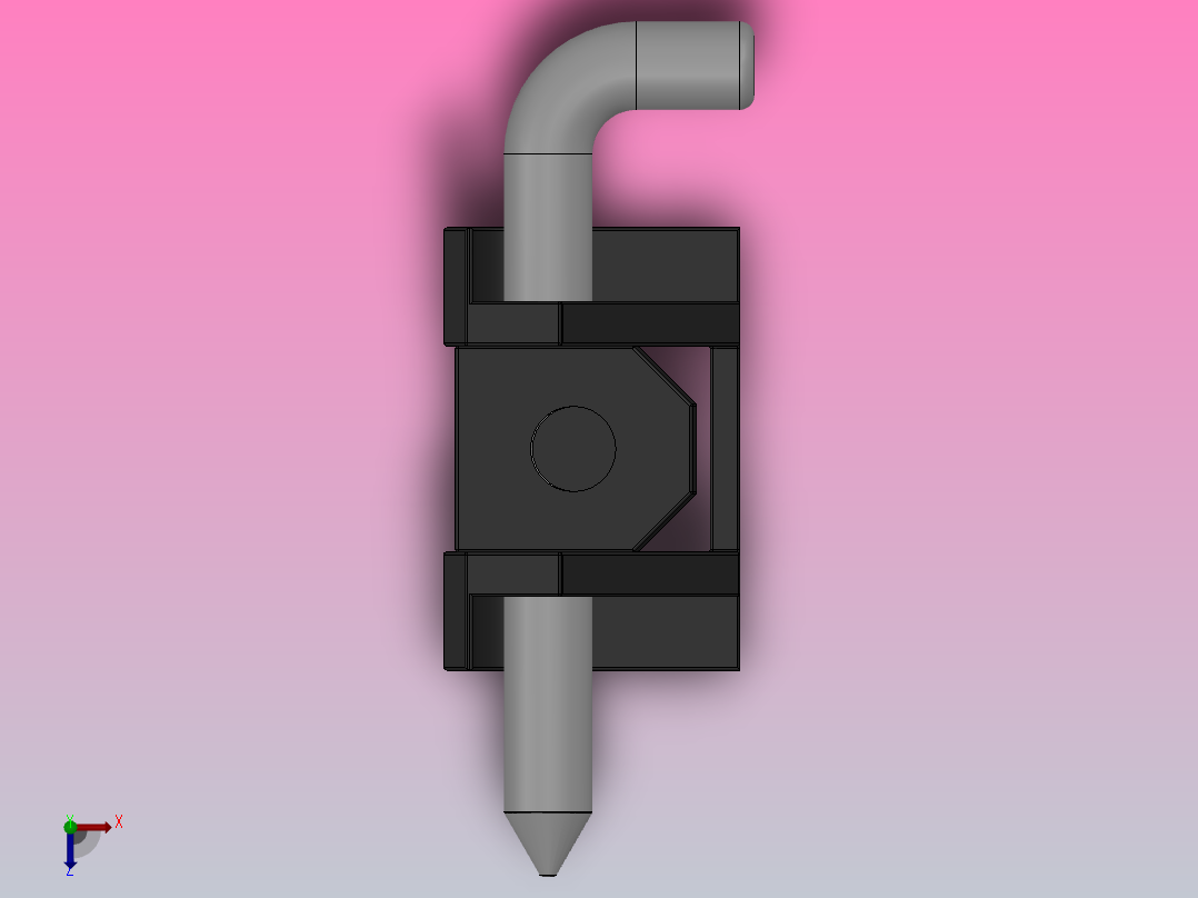 CL230-2[CL230-2]铰链，合页俯视图