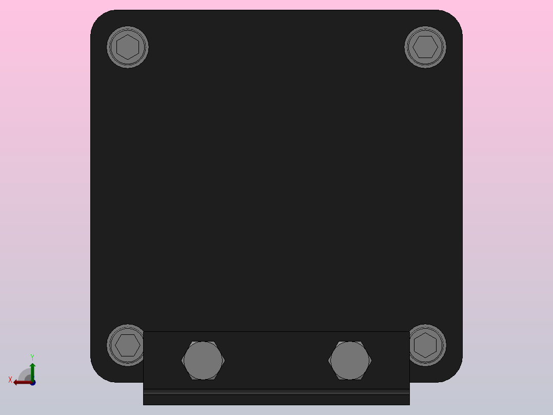 MHD油桶分离型增压器[MHD-80-17-M-120-S1]后视图