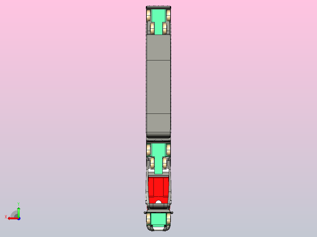 AC-DC促销卡车后视图
