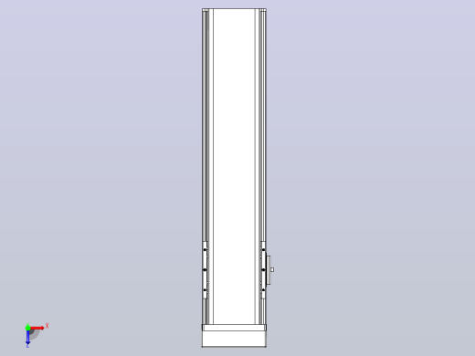 日规模组半封闭丝杆TPA-HNR-110D-1610C-L350-MP-Y-P40-N3俯视缩略图