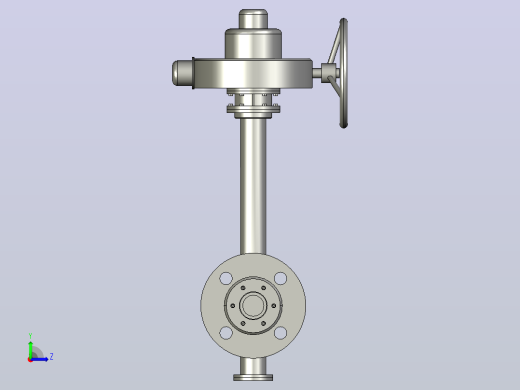 Dt943H(F)-10C.P.R.V-B[DN40]阀，截止阀，风阀，蝶阀左视缩略图