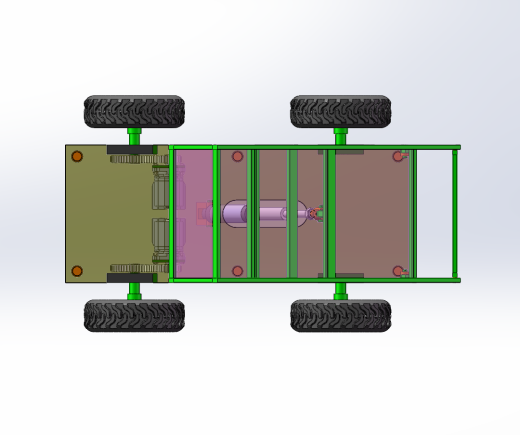 翻斗卸料机（液压驱动）（SW+CAD+说明书）缩略图