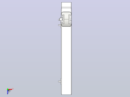 MTH5M标准螺杆滑台[MTH5M-L#-300-BM-P10-C3]俯视缩略图