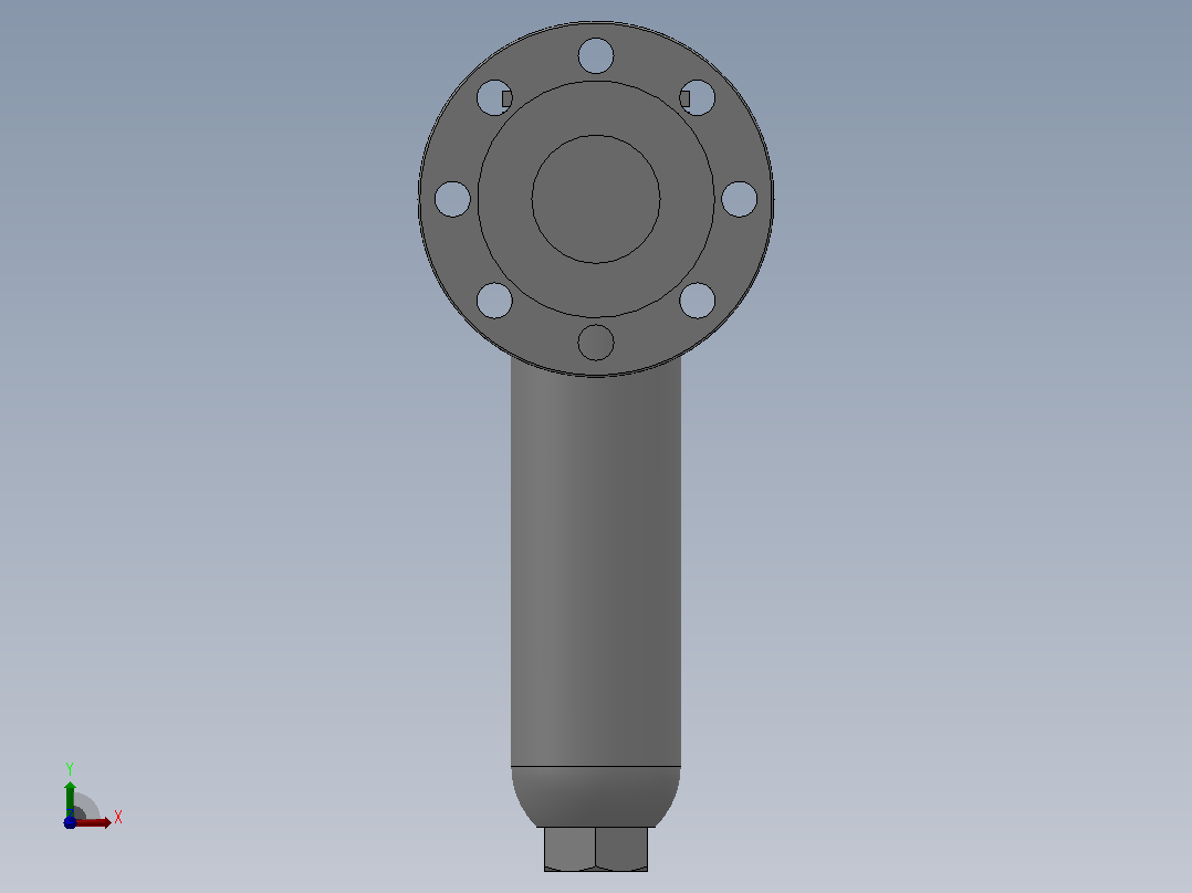 U型过滤器[U型过滤器]通径65前视图