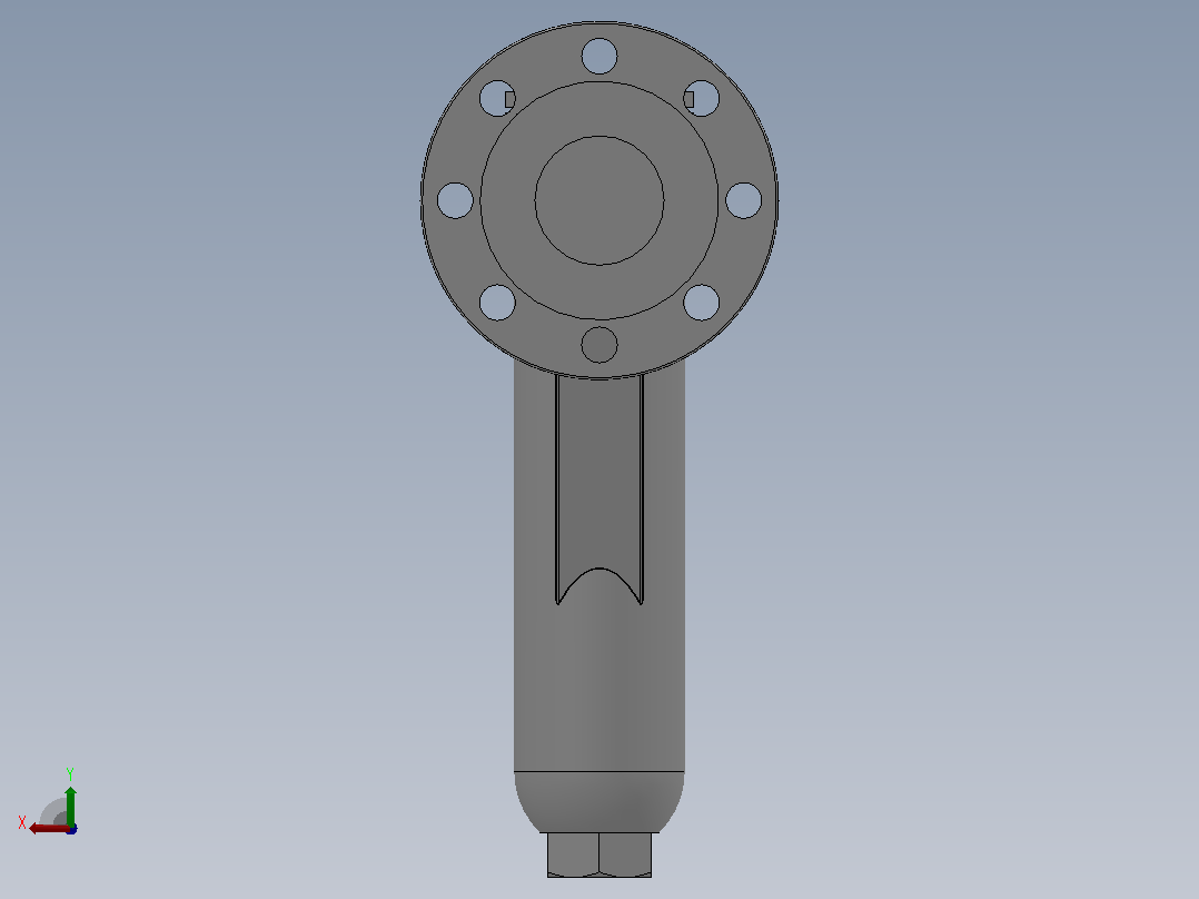 U型过滤器[U型过滤器]通径65后视图