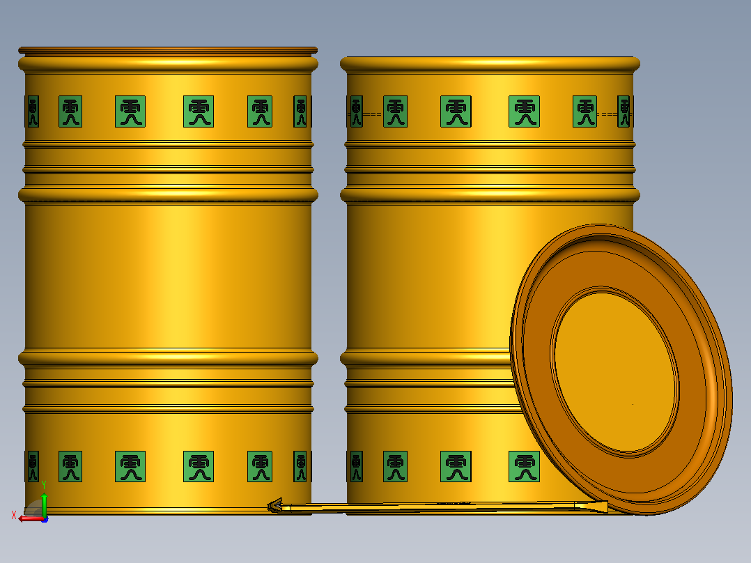 万金油后视图