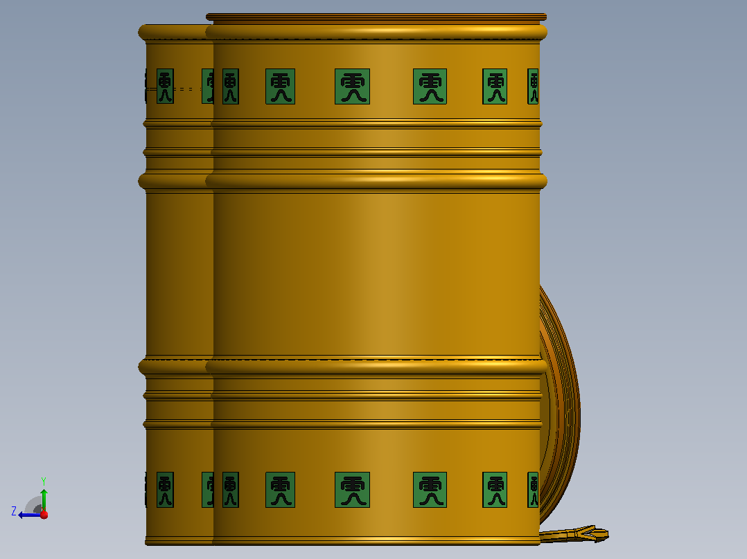 万金油右视图