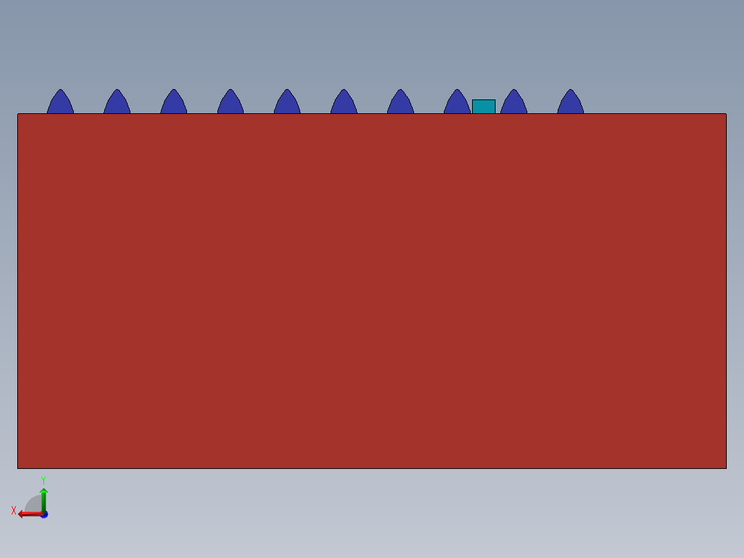 水平搬运机构sw18可编辑后视图