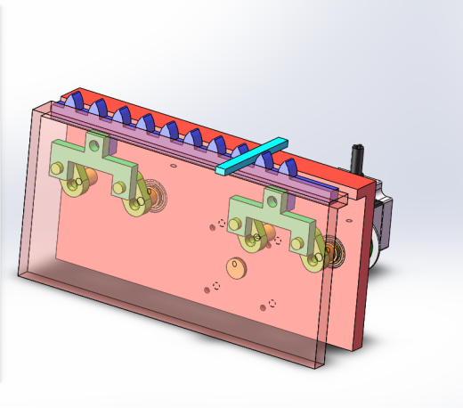 水平搬运机构sw18可编辑缩略图