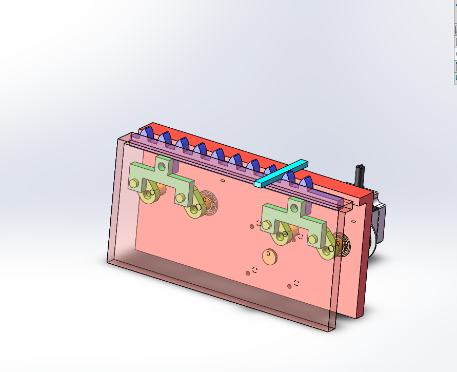 水平搬运机构sw18可编辑