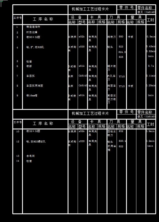 CA6140车床拨叉861002零件的机械加工工艺及工艺设备（钻孔和铣槽两套夹具）-课程设计缩略图