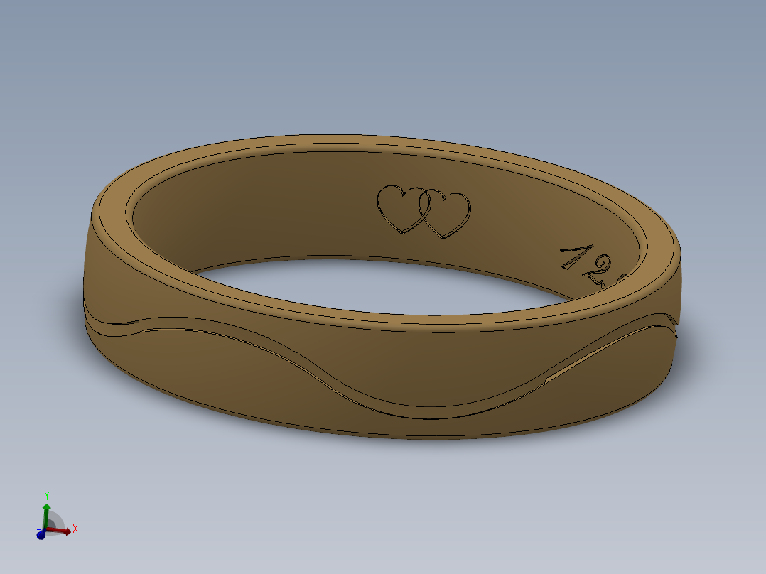 结婚指环造型设计