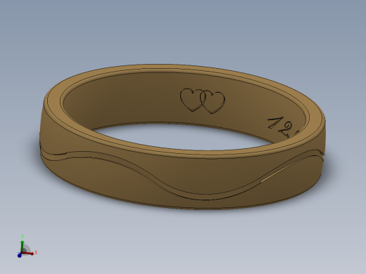 结婚指环造型设计