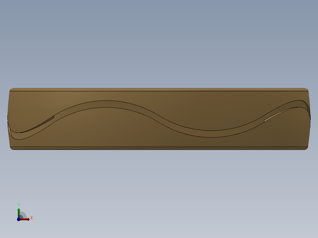 结婚指环造型设计前视图