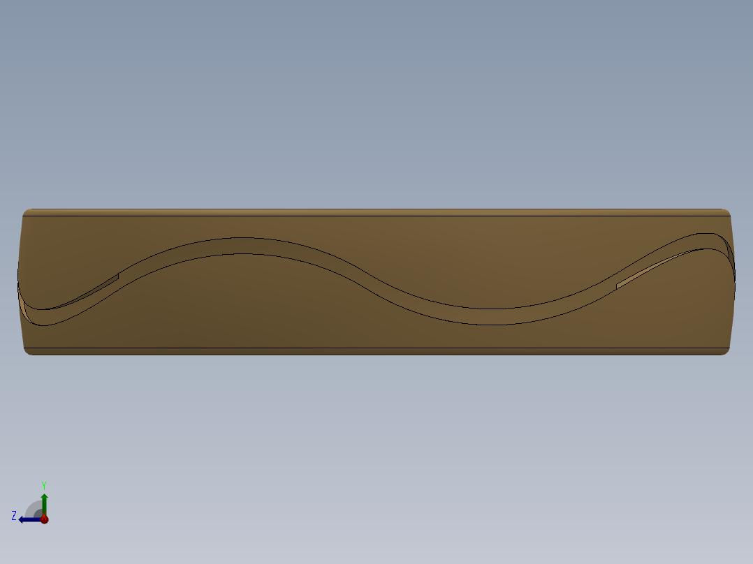 结婚指环造型设计右视图