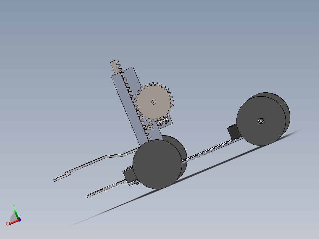 很普通的小吊车