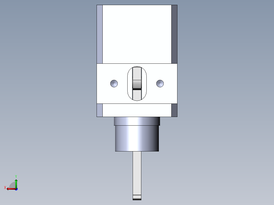 气动手指后视图