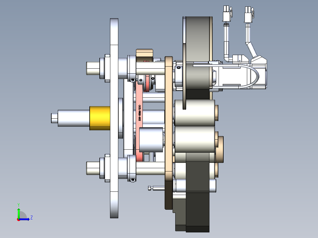 邮票索引器左视图