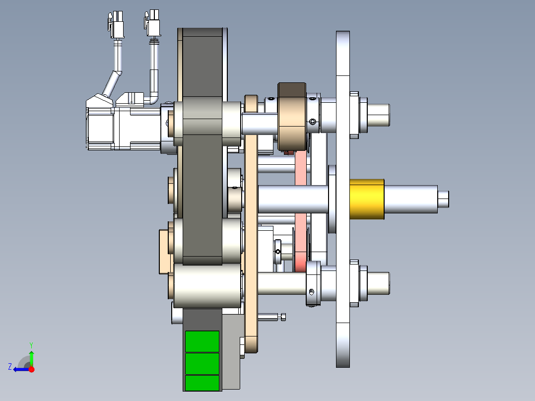 邮票索引器右视图
