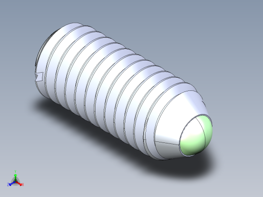 公制球形弹簧柱塞-DME SET SCREW SPRING BALL PLUNGER M6 x 14 .STEP