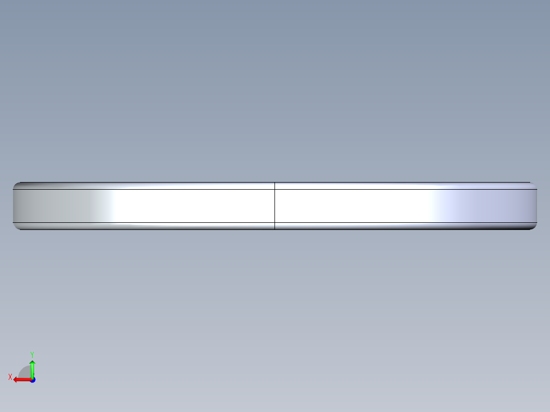 SAE平垫圈-FLAT WASHER SAE 0.3125.STEP后视图