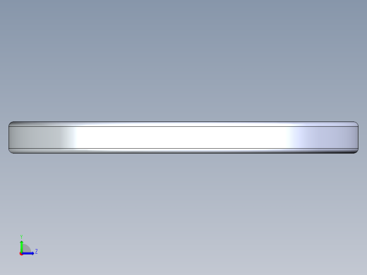 SAE平垫圈-FLAT WASHER SAE 0.3125.STEP左视缩略图