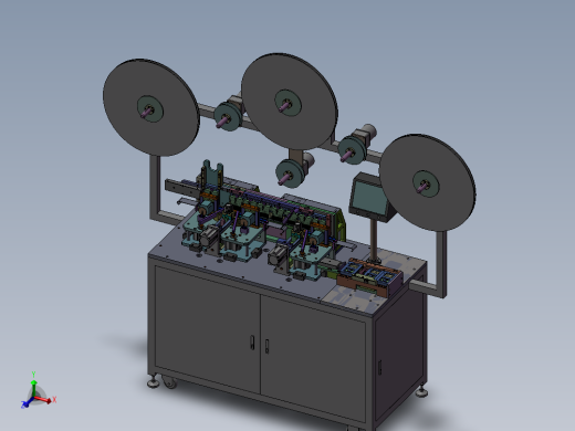 连接器插PIN折料机3D模型