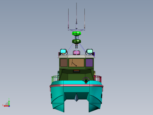 警用巡逻执法快艇后视缩略图
