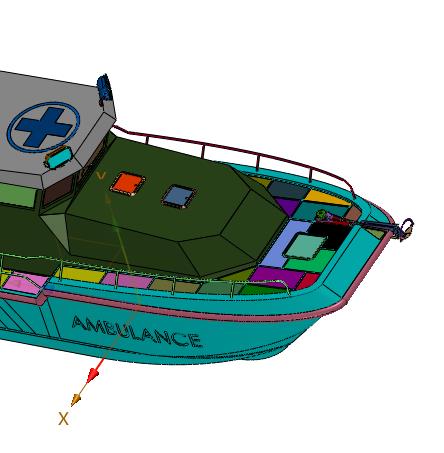 警用巡逻执法快艇