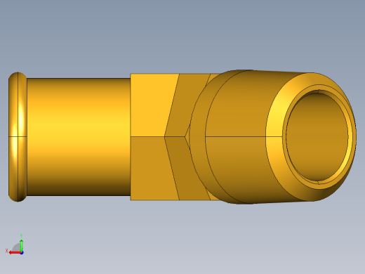 倒齿式工业管接头Beaded Hose Barb 45Deg Elbow Tube to Male Pipe 179HB-12-8后视缩略图