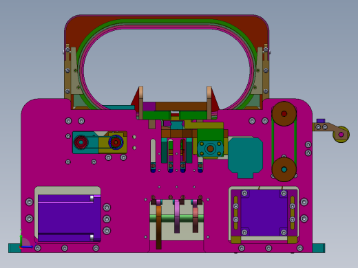 全自动束捆机扎把机三维模型左视缩略图