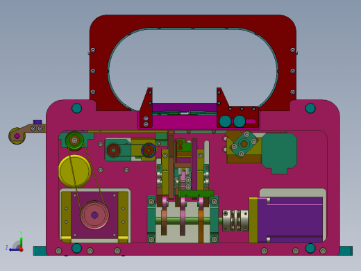 全自动束捆机扎把机三维模型右视缩略图